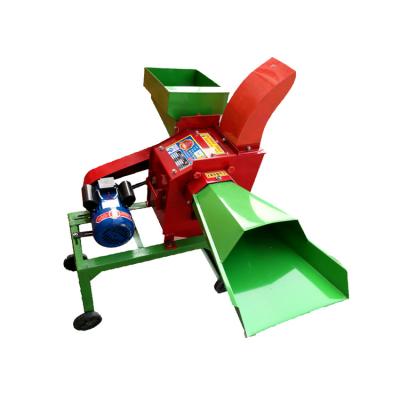 China Home Use Small Livestock Silage Chaff Cutter Dry Wet Kneading Silk Machine for sale