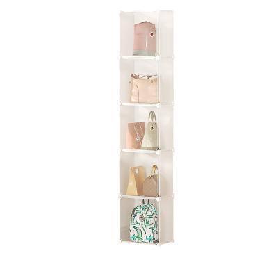 China Adjustable (size) the shelf for sorting and storing the household partition panels for storing the objects of God's articles, the bag storage cabinet for sale