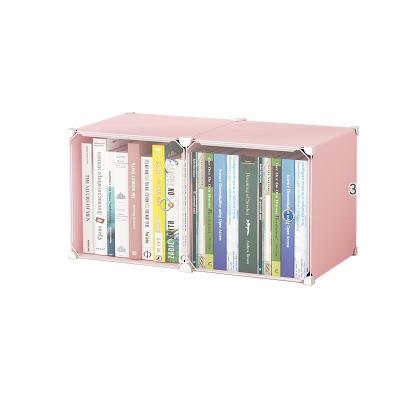 China (Size) Adjustable Bookcase Storage Box Bookcase Artifact Book Storage Box For Students High School Desks for sale