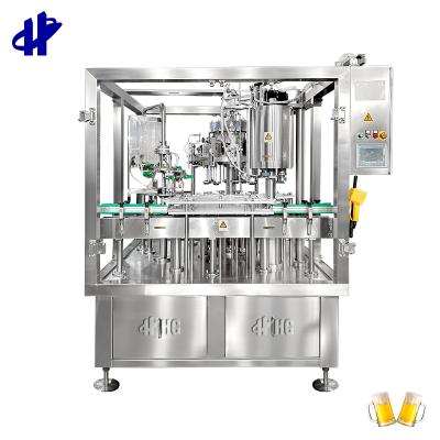 China beverage beer glass high speed isobaric bottle filling machine/complete beer bottling machine for sale