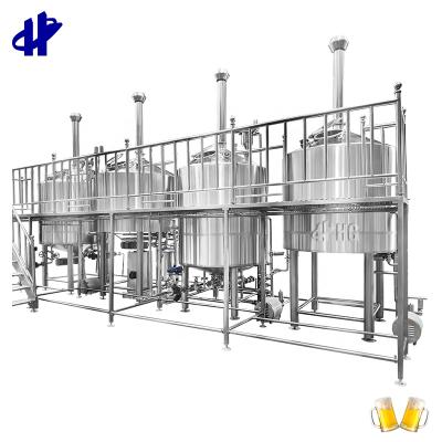 China Brewpub Beer Brewery Restaurant 2000L 30HL Beer Brewery Brewing Equipment for sale