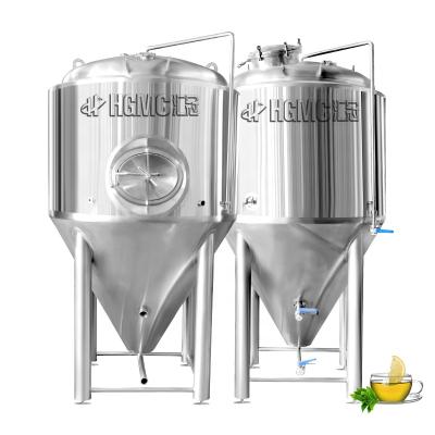 China Hotels 2000L 20BBL Industrial Fermenter Fermenter Kombucha Coated Fermenter for sale