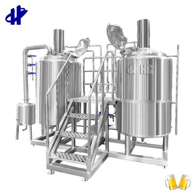 China Micro Electric Beer Brewing Stainless Steel 100L Beer Brew Kettle Brewing Equipment System 100l for sale