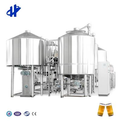 China Hotels Industrial Beer Brewing Equipment Beer Manufacturing Equipment for sale