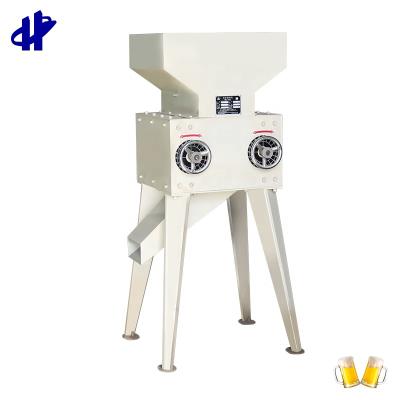 China Brewpub beer brewery restaurant factory price stainless steel roller malt mill for sale