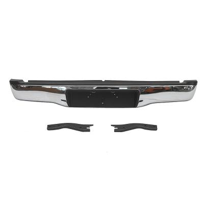 China Offroad Parts Pick Up Accessories Steel Rear Bumper For Toyota Hilux Revo 2015+ for sale