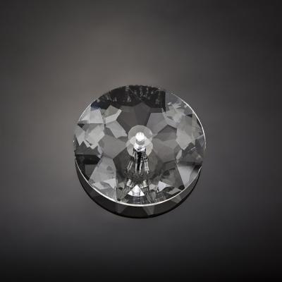 China Europe New Product Home Decoration Crystal Pendants Sunflower 80MM Crystal Chandelier Parts Accessories for sale