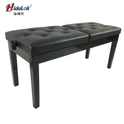 China Set Of Piano Size Adjustable Piano Bench For Two Double One In Two Piano Double Piano for sale