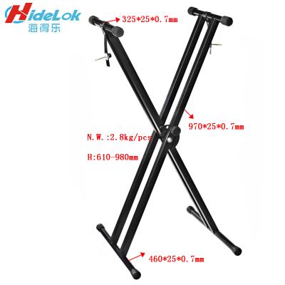 China High Quality Modern Simple Chinese Double X Keyboard Stand Factory Stand Keyboard Music Keyboard Stand for sale