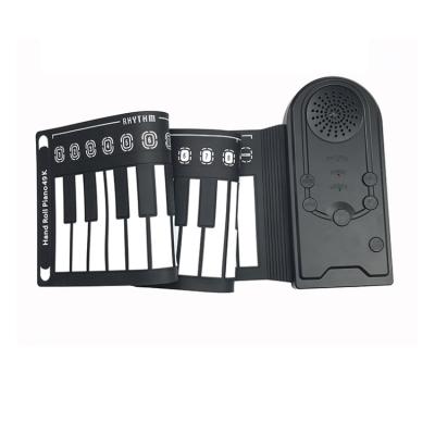 China ABS 49 Keys Roll Up Programmable Keyboard Digital Electric Piano For Kids Entertainment Toy Musical Instrument for sale