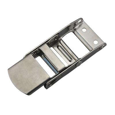 China Jiulong 45MM Stainless Steel 600KGS Normal Type Buckle On Center Using With PP Strap for sale