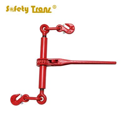 China Cargo control hot sales heavy duty load binder all size G80/G70 lever type load binder with chain for sale