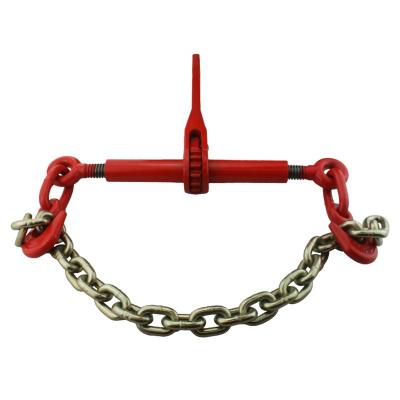 China JiuLong 1/4-5/16 Steel Ratchet Type Cargo Control Load Binding With Chain for sale