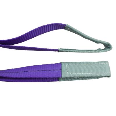 China Heavy Duty Webbing One Endless Polyester Color Coded Belt Web Lifting Sling for sale