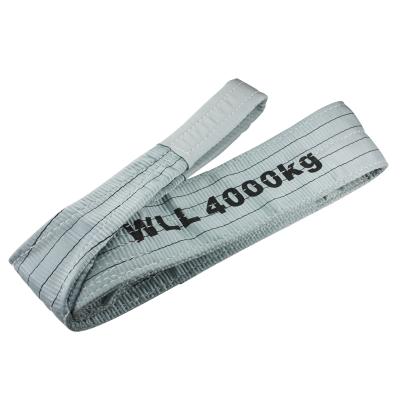 China Heavy Duty Double Ply 1m Flat To Endless Polyester 10m Webbing One Way Belt Web Lifting Sling for sale