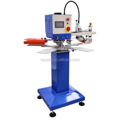 China Screen Printing Rotary 1 Color T Shirt Automatic Screen Printing Machine Prices for sale