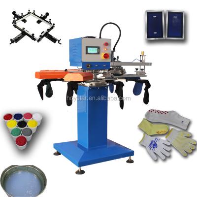 China Garment Shops One Color Anti Slip Ship Socks Printing Machine / Screen Printer for sale