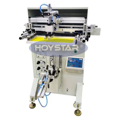 China Screen Printing Aluminum Cans Printing Machine Curved Screen Printing Machine for sale