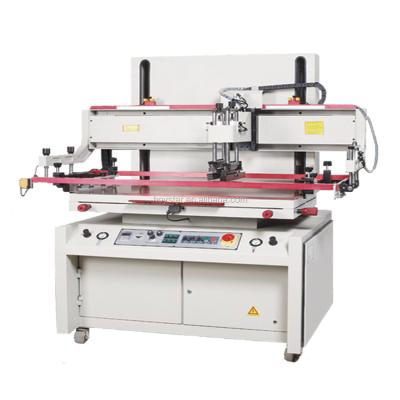 China Garment Shop Semi-automatic Tinplate Screen Printing Machine With Vacuum Station for sale