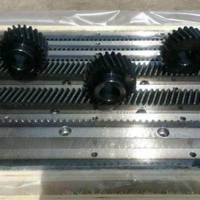 China High quality M3 29*29 Helical CNC machine rack and pinion with DIN6 class for CNC machine for sale