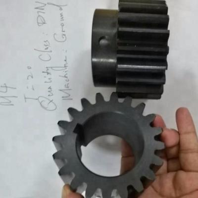 China CNC machine M4 29*29 3000mm harden spur gear rack and pinion for robot arm and lift for sale