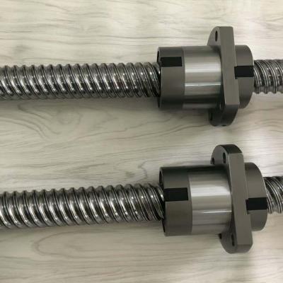 China Cutting Machine / CNC Machine MMS Customized Big Lead Pitch Ball Screw SFE3232 4040 5050 With Length L4000mm for sale