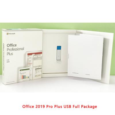 China Office 2019 Profesional Office Pro Plus USB Full Package DHL Freeshipping Can Be Activated Office 2019 Pro Plus Online for sale