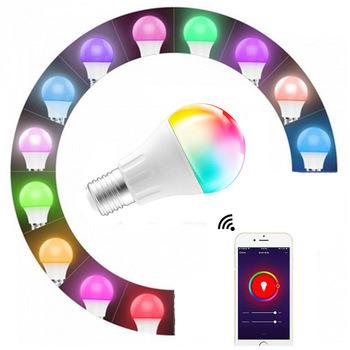 China Multi color smart wifi alexa rgb led bombillos office light google tuya life app smart home smart bulb for sale