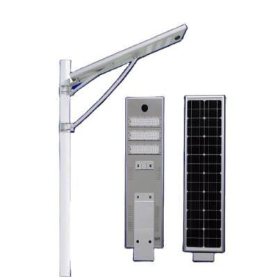 China New Design 100w Desktop Various Features All In One Outdoor Waterproof Adjustable Angle Solar Garden Lamp Led Road Lighting for sale