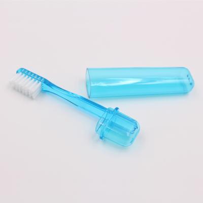 China Travel Foldable Colorful Toothbrush With Toothpaste Travel Using for sale