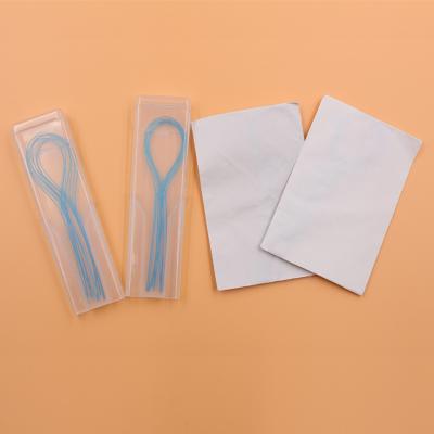 China Clean Threader Supplier 10packs Teeth Wrap Pack Floss Threader for sale