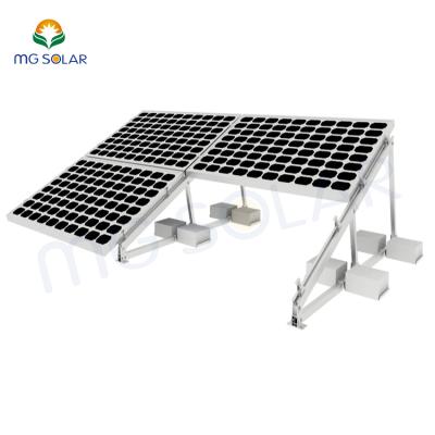 China Quick Installation Commercial Flat Rooftop Solar Mounting Structure Solar Roof Bracket for sale