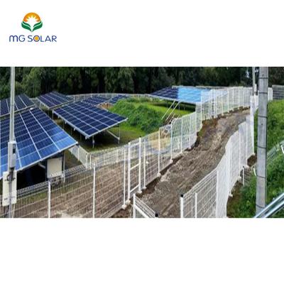 China Easy Installation Solar Panel Ground Racking Structure System Aluminum Ground Bracket for sale