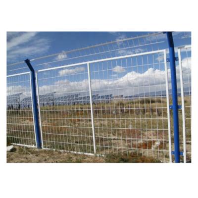 China Industrial Solar Ground Mounted Systems Secure Fencing Panels Metal Fences Panels for sale