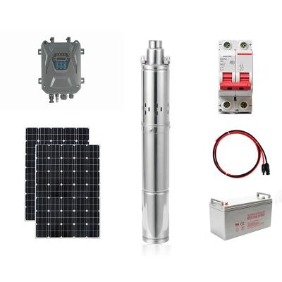 China Agriculture Developing World Water Solutions Water Pumping Machine Solar Pump 48 Volt DC Solar Pump Set Agriculture System Solar Water DC Pump for sale