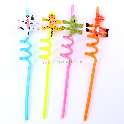 China eco-friendly promotional tigger thick drinking straws for sale