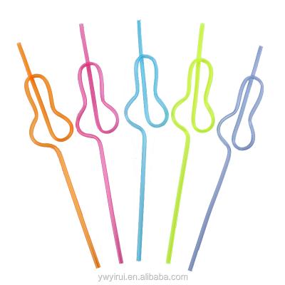 China Hot Sale Eco-friendly Shaped Plastic Drinking Straw for sale