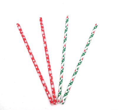 China Food Grade Eco - Friendly Lined Paper Drinking Straw for sale