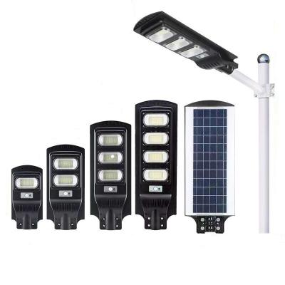 China HIGHWAY ABS Housing Integrated IP65 30w 60w 90w 120w Solar Street Light for sale