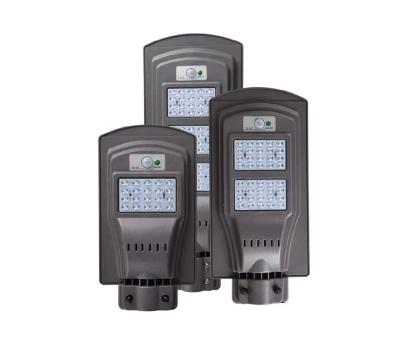 China ROAD Integrated All In One ABS Housing IP65 20w 40w 60w Solar Street Light for sale