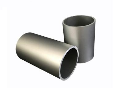 China Round Shape Thick Wall Alloy Tube , Sandblast Finished Aluminum Alloy Pipe 7075 for sale