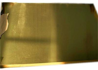 China 0.01mm~200mm Metal Brass Sheet Polished Surface For Decoration 1/2H CuZn40 CuZn37 for sale