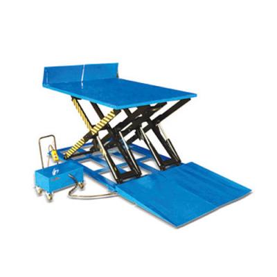 China Widely Custom 2.2kw 2500kg Capacity Hydraulic Three Scissor Lift Electric Loading Table for sale