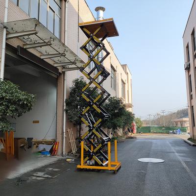 China Widely Quality Manufacturer 4m 6000kg 4m Height Custom Heavy Duty Lifting Electric Hydraulic Scissor Lift Table for sale