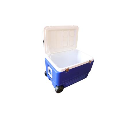 China 60L Waterproof Innovative Products Cooler With Solar Panels Camping Cooling Box Unique Product Sales for sale