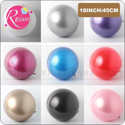 China BoBo Balloon Round Bubble Metal Toy 18inch Balloon Globe Supplier Wedding Promotional Decoration Helium Balloon Birthday Party Decoration for sale