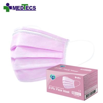 China All Pink Filter Covers Custom Face Mask Mouth Cover for sale