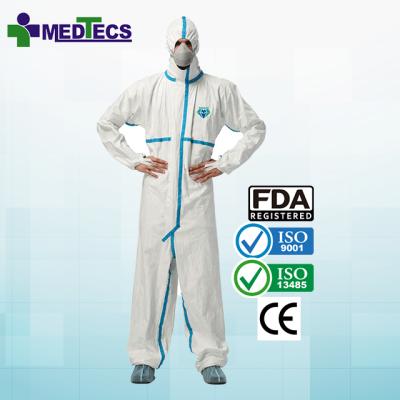 China PPE Waterproof Full Kit Disposable Cheap Coveralls for sale