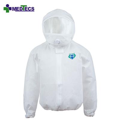 China Comfortable To Wear And Make Good Air Permeability Displacement Fly Hazmat Fit Customized Ppekit Disposable Hazmat-Suit Suit Business Flight for sale