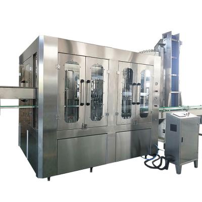 China Automatic Carbonated Beverage Soda Mineral Water Beverage Filling Machine Production Line For Soda Water for sale